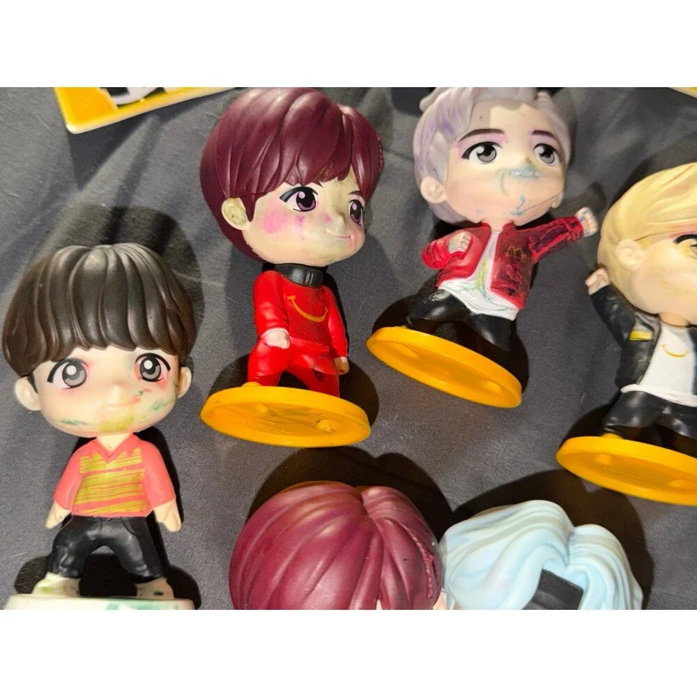 Set of 11 McDonald’s TinyTAN x BTS Happy Meal Toys